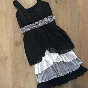 Sleeveless Layers Dress -H1